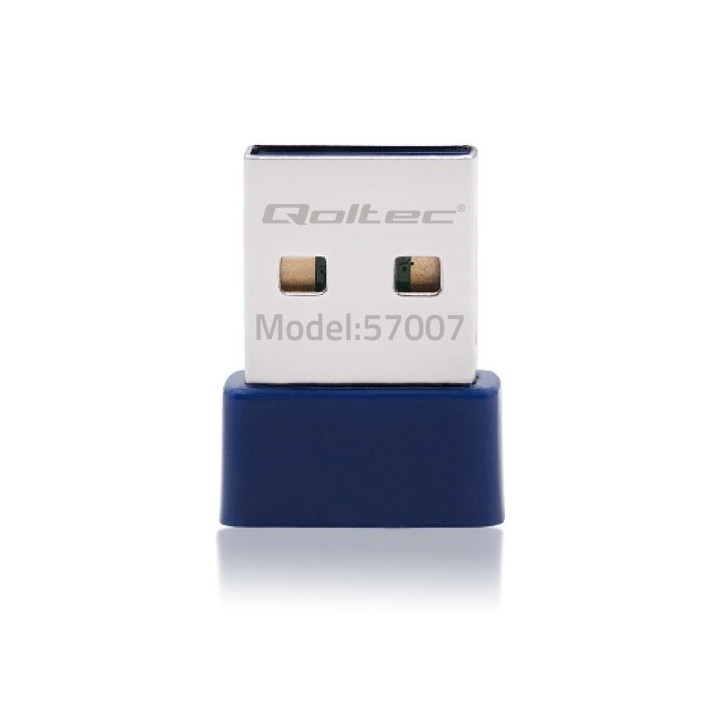 Qoltec 57007 adattatore mini wireless Bluetooth USB WiFi