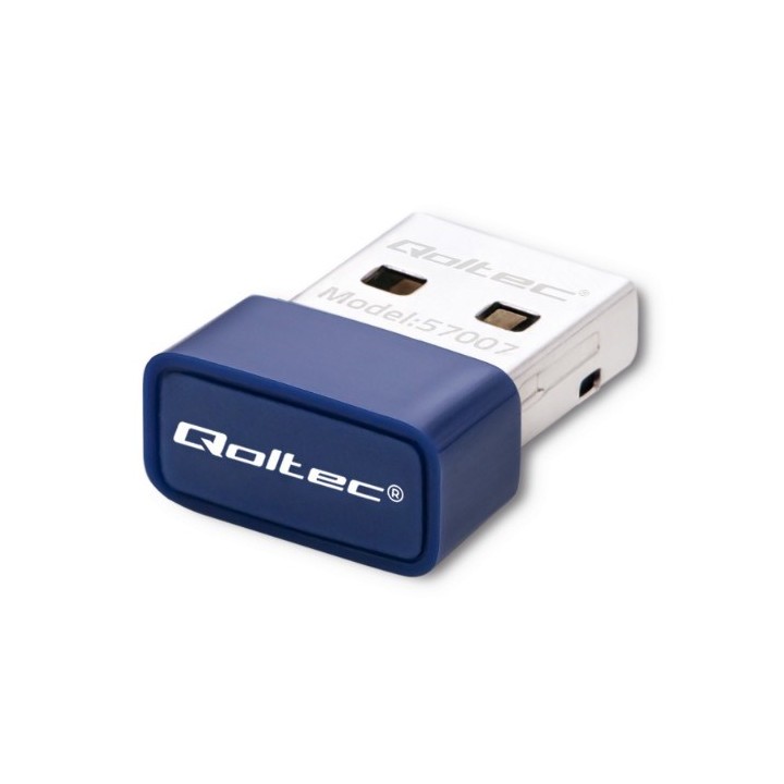 Qoltec 57007 adattatore mini wireless Bluetooth USB WiFi