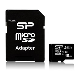 Silicon Power Elite scheda di memoria 16 GB MicroSDHC Class 10 UHS-I
