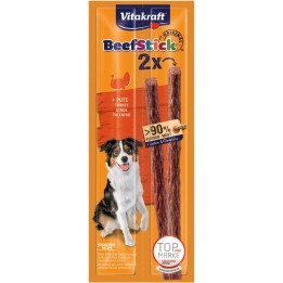 VITAKRAFT Bastoncino di manzo con tacchino - snack per cani - 2x12 g