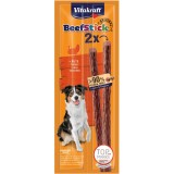VITAKRAFT Bastoncino di manzo con tacchino - snack per cani - 2x12 g