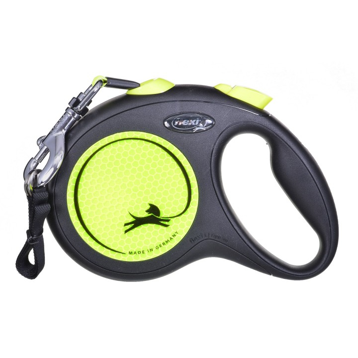 FLEXI Neon L nuovo - guinzaglio retrattile - 5 m