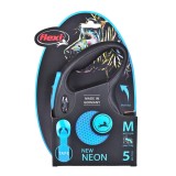 FLEXI Guinzaglio retrattile New Neon M - 5 m