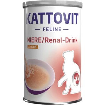 KATTOVIT Feline Niere Bevanda Renale - snack per gatti - 135ml