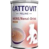 KATTOVIT Feline Niere Bevanda Renale - snack per gatti - 135ml