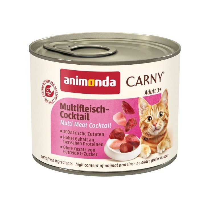 ANIMONDA Carny Adult Cocktail Multicarni - cibo umido per gatti - 200g