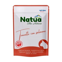 NATUA tonno con salmone - cibo umido per gatti - 70g