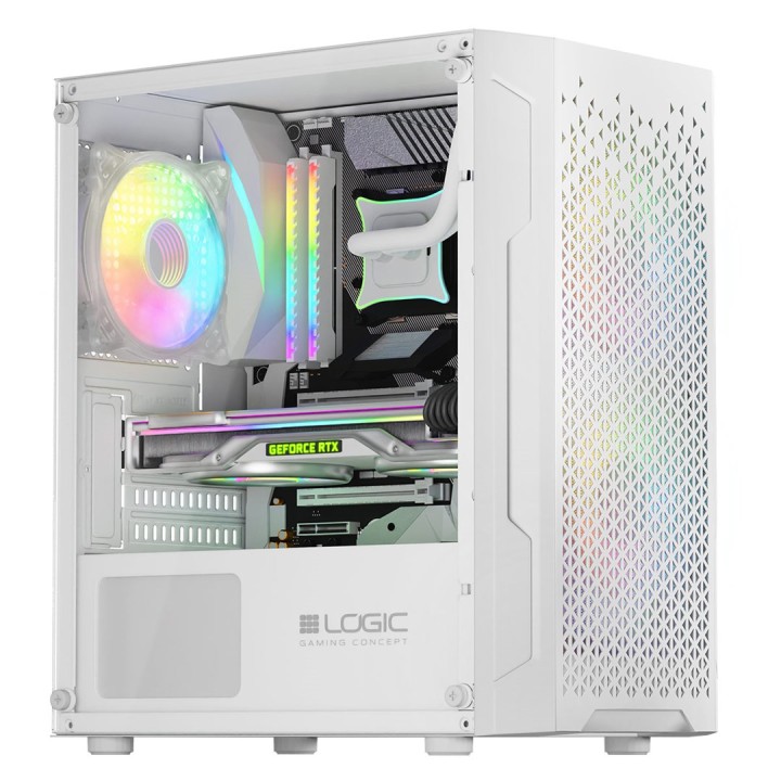 LOGIC ARAMIS ARGB Mini USB 3.0 bianco