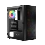 Logic ARAMIS ARGB MINIDI USB 3.0 Case nero