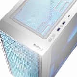 Logic DART PRO ARGB MIDI USB-C PC Case bianco