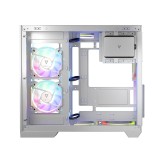 MODECOM Case VOLCANO PANORAMA ARGB 5F MIDI bianco