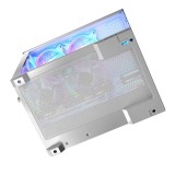MODECOM Case VOLCANO PANORAMA ARGB 5F MIDI bianco