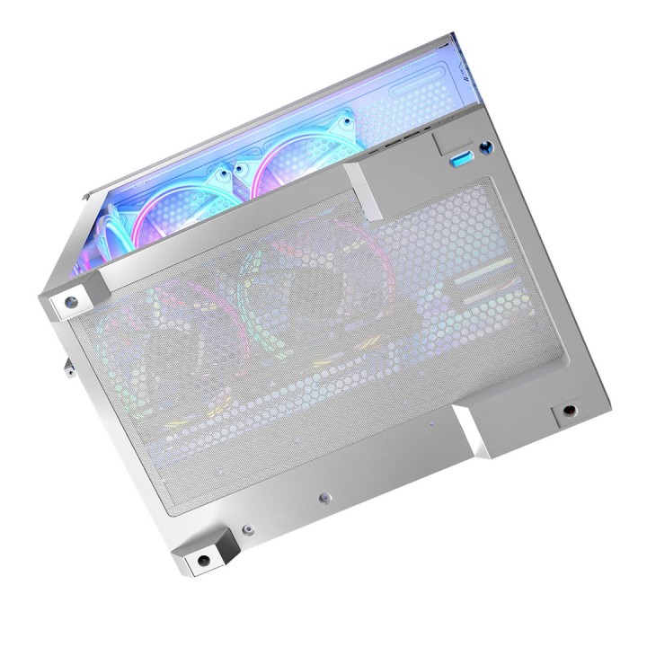 MODECOM Case VOLCANO PANORAMA ARGB 5F MIDI bianco