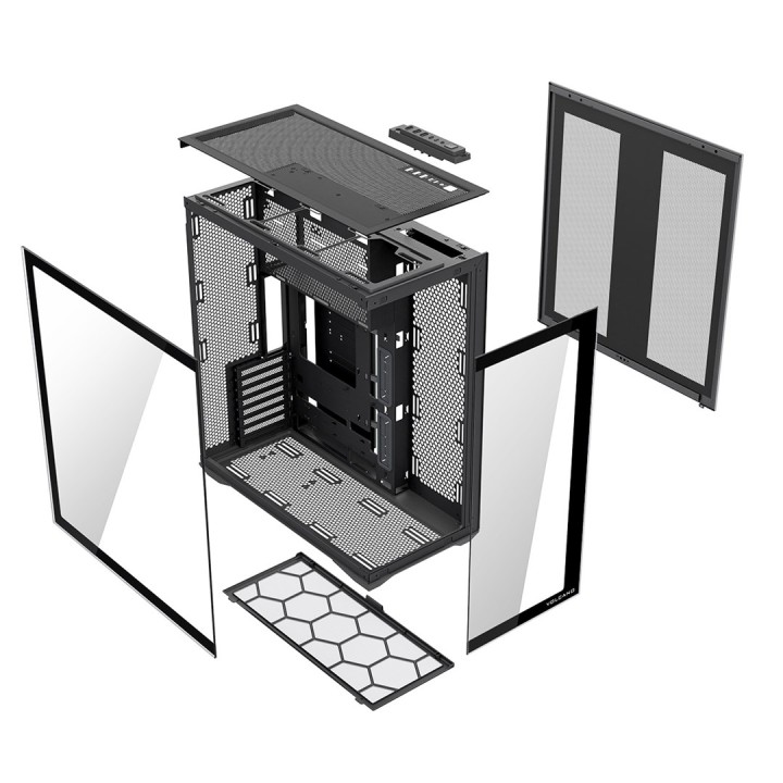 MODECOM Volcano SPACE XL FULL TOWER NF Nero