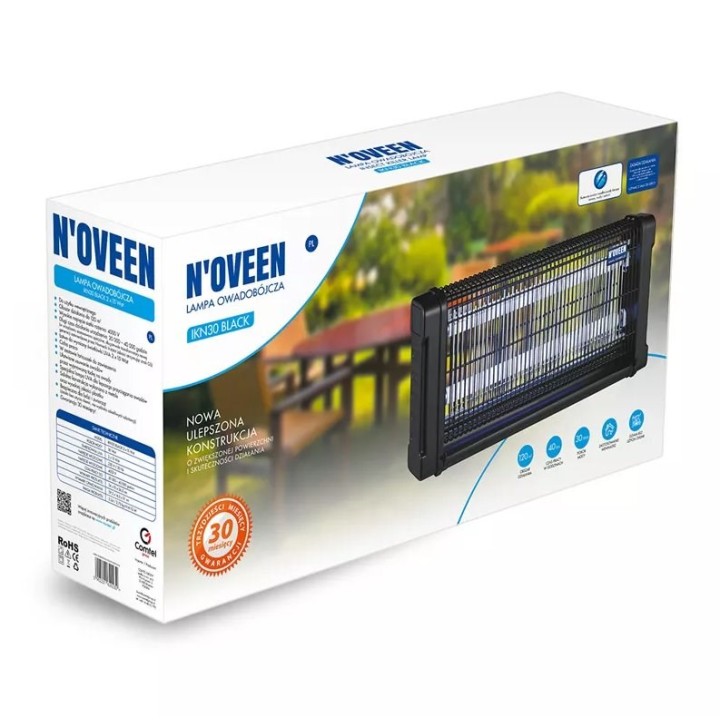 Lampada insetticida N'oveen IKN30 2x15 W