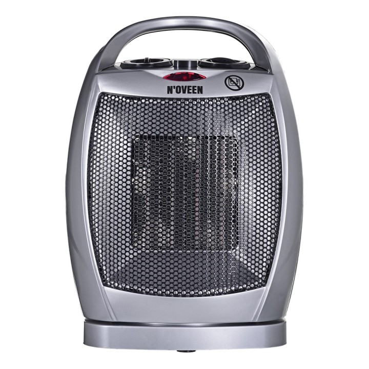 Noveen PTC09 da interno grigio 1500 W ventilatore stufa elettrica