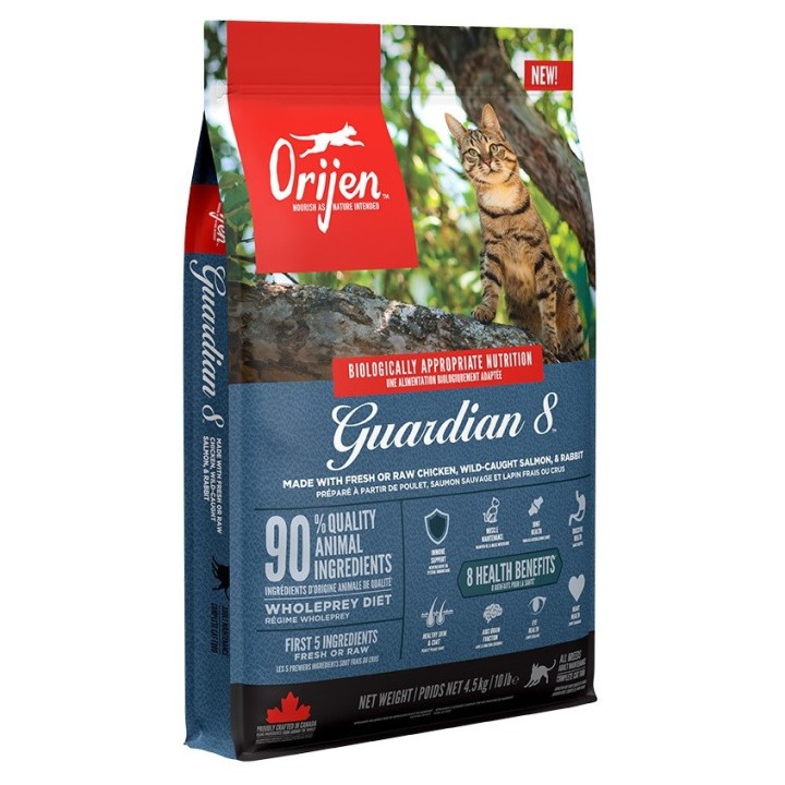 ORIJEN Guardian 8 - cibo secco per gatti - 4 5kg