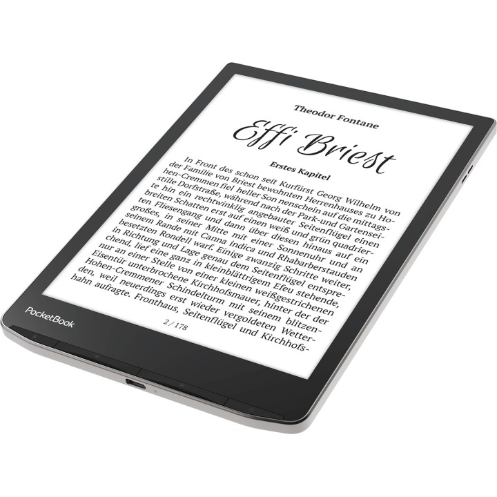 PocketBook InkPad 4 Lettore e-book Touchscreen 32 GB Wi-Fi nero argento