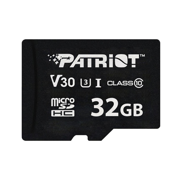 Scheda di memoria PATRIOT VX Serie 32GB MicroSDXC V30 Class 10 UHS-I U3 4K UHD (PSF32GVX31MCH)