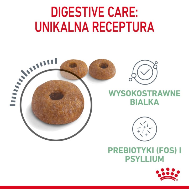 Royal Canin Digestive Care cibo secco per gatti pesce pollame riso verdura 4 kg