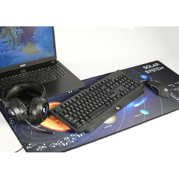 Gembird MP-SOLARSYSTEM-XL-01 Tappetino mouse gaming extra large\ Cosmos\ 350 x 900