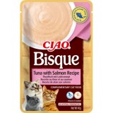 INABA Ciao Bisque tonno con salmone - snack per gatti - 40g