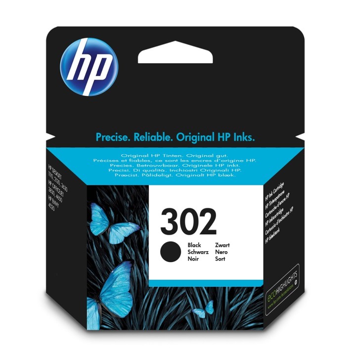 HP 302 Cartuccia di inchiostro originale nera