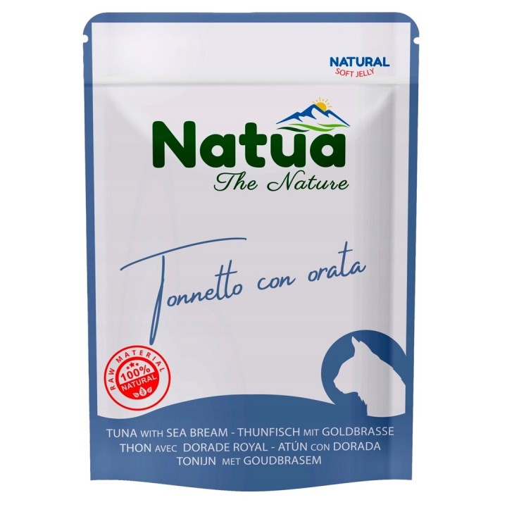 NATUA Tonno con orata - cibo umido per gatti - 70g