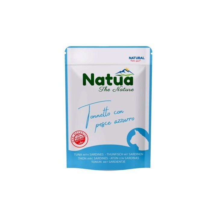 NATUA tonno con sardine - cibo umido per gatti - 70g