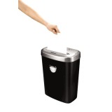 Fellowes 53C trituratore di carta taglio incrociato 22 cm nero