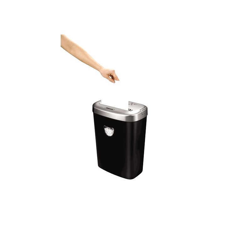 Fellowes 53C trituratore di carta taglio incrociato 22 cm nero