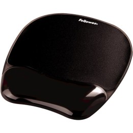 Fellowes CRYSTAL mouse e supporto polso gel nero