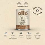 OLLO Pure Cervo – cibo umido per cani – 850 g