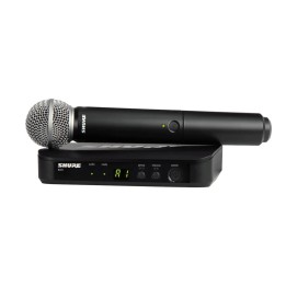 Shure BLX24E/SM58-H8E - sistema vocale wireless con microfono SM58