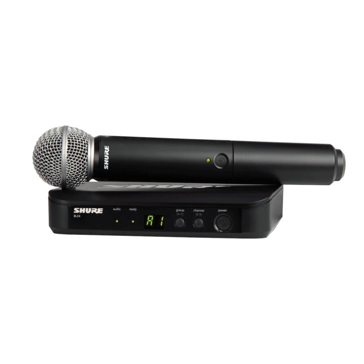 Shure BLX24E/SM58-H8E - sistema vocale wireless con microfono SM58