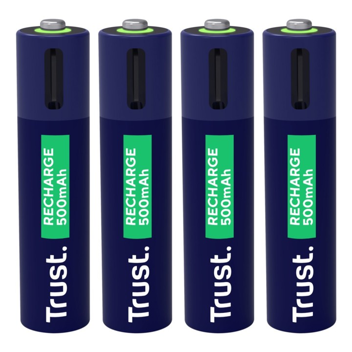 Trust 25671 - batterie ricaricabili AAA 4 pz.
