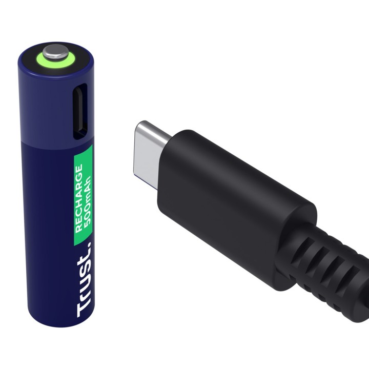 Trust 25671 - batterie ricaricabili AAA 4 pz.