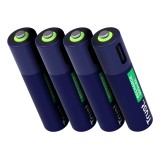 Trust 25671 - batterie ricaricabili AAA 4 pz.