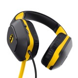 Trust 25783 cuffie/cuffia Cablata Padiglione Gaming Nero Giallo