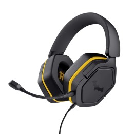 Trust 25784 cuffie/cuffia Cablata Padiglione Gaming Nero Giallo