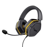 Trust 25784 cuffie/cuffia Cablata Padiglione Gaming Nero Giallo