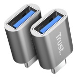 Trust 26221 USB adattatore grafico argento