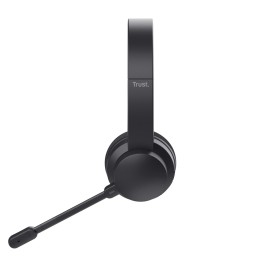 Trust Ayda - cuffia Wireless ENC (nera)