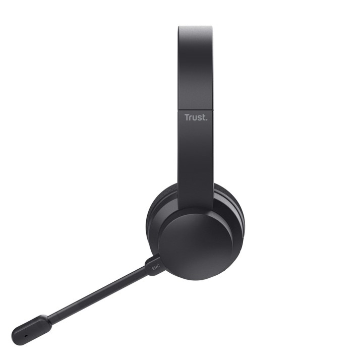 Trust Ayda - cuffia Wireless ENC (nera)