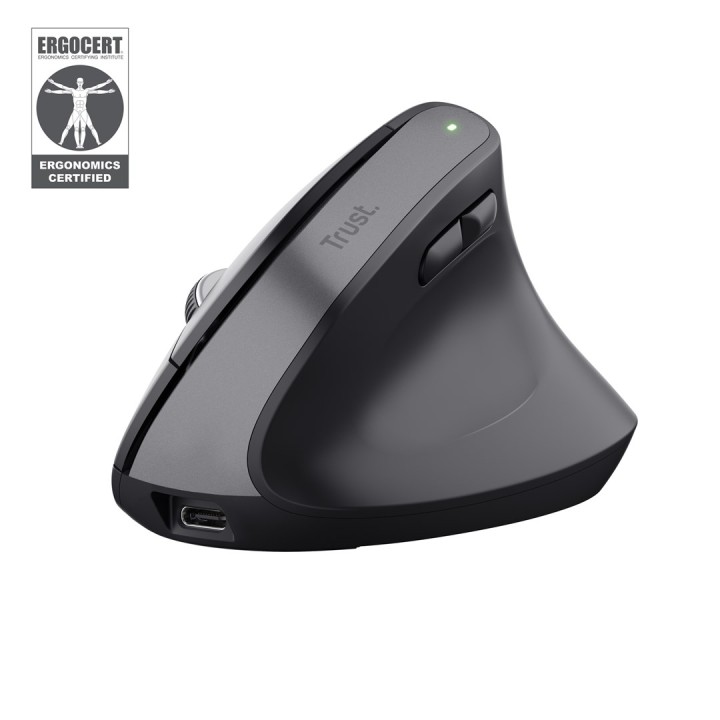 Trust Bayo+ mouse ufficio destrorso RF wireless + Bluetooth ottico 2400 DPI
