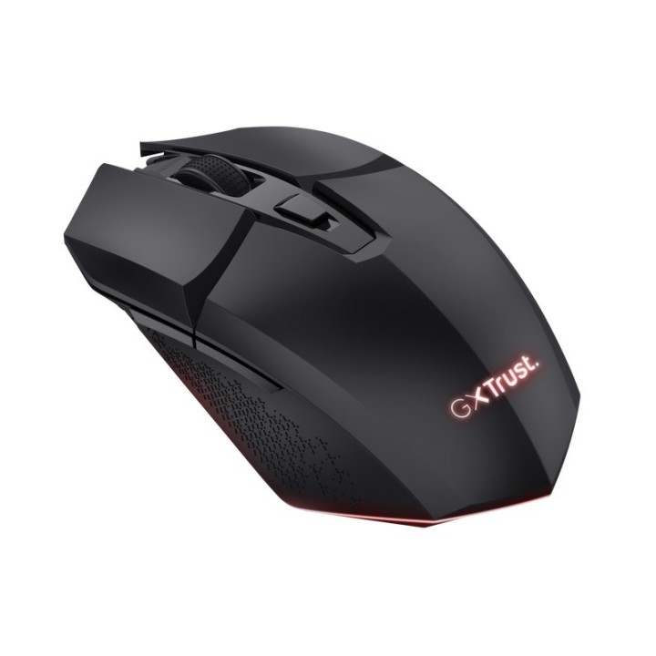 Trust Felox GXT110 mouse gaming wireless nero
