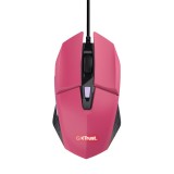 Trust mouse cablato gaming Felox GXT109P rosa