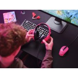 Trust GXT 415P Zirox Cuffia Cablata Archetto Gaming rosa