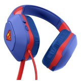 Trust GXT 415SM Zirox Cuffia Cablata Padiglione Gaming Blu Rosso