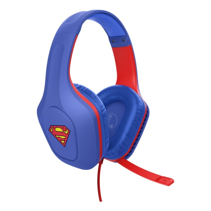 Trust GXT 415SM Zirox Cuffia Cablata Padiglione Gaming Blu Rosso